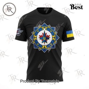 Winnipeg Jets Ukrainian Heritage Night T-Shirt