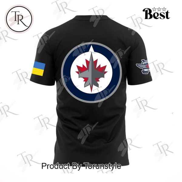 Winnipeg Jets Ukrainian Heritage Night T-Shirt