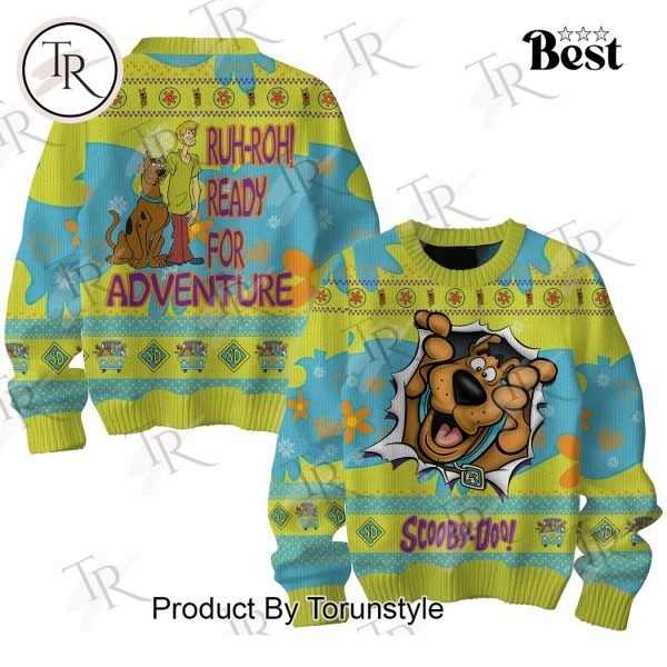 Scooby-Doo Where Are You Ruh-Roh Ready For Adventure Sweater