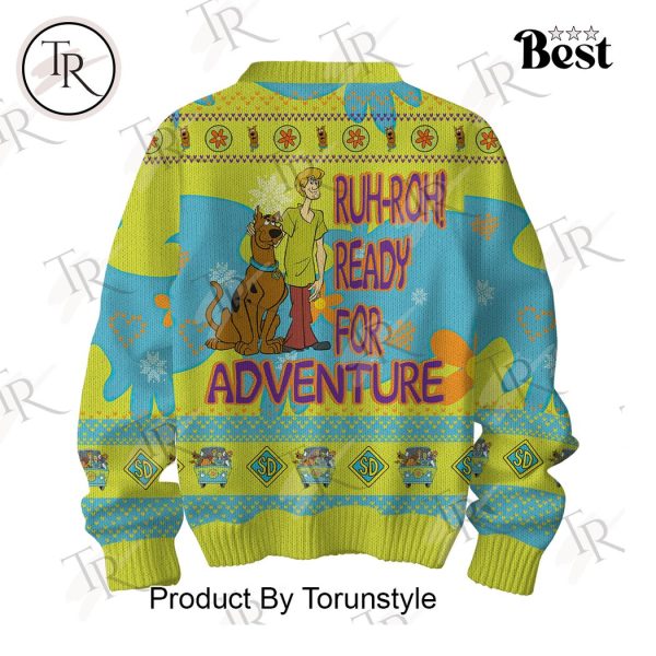 Scooby-Doo Where Are You Ruh-Roh Ready For Adventure Sweater