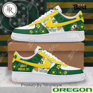 Ben Herbstreit x Oregon Ducks Air Force 1 Sneakers – Green