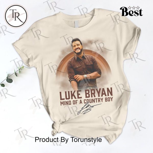 Luke Bryan Mind Of A Country Boy Pajamas Set