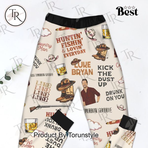 Luke Bryan Mind Of A Country Boy Pajamas Set