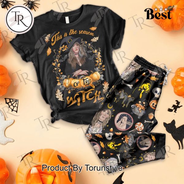 This Is The Season Of The Witch Stevie Nicks Pajamas Set