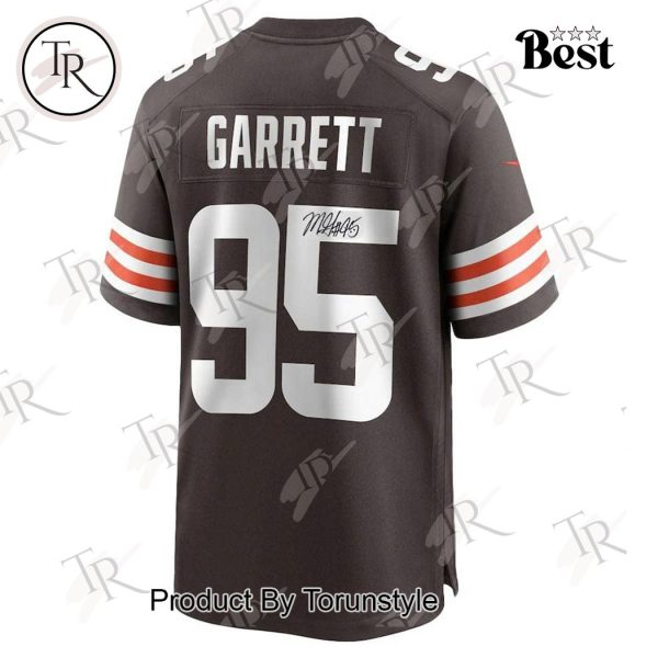 Cleveland Browns Myles Garrett Hand Signed Jersey