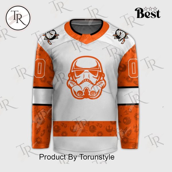 2024 Anaheim Ducks x Star Wars Night Custom Hockey Jersey