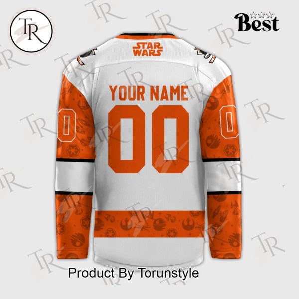 2024 Anaheim Ducks x Star Wars Night Custom Hockey Jersey