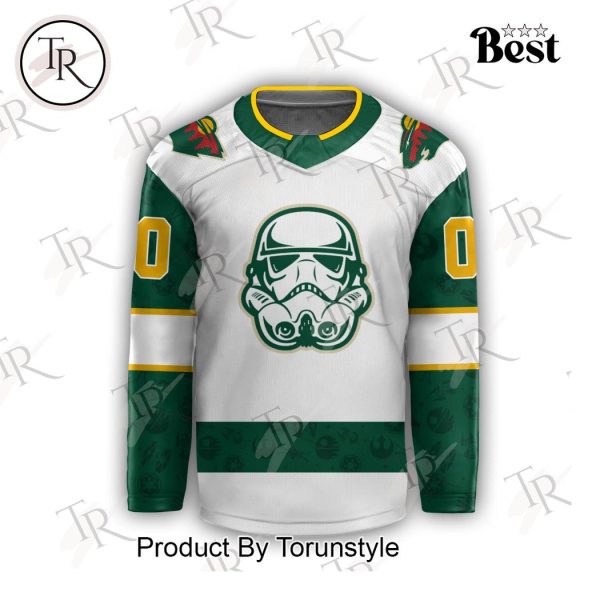 2024 Minnesota Wild x Star Wars Night Custom Hockey Jersey