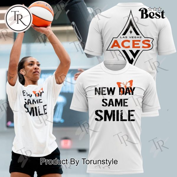 Las Vegas Aces New Day Same Smile T-Shirt