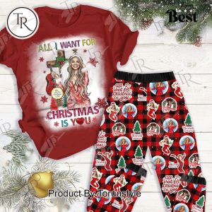 Merry Christmas Mariah Carey All I Want For Christmas Is You Hoodie