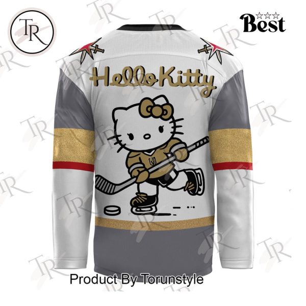 Vegas Golden Knights Hello Kitty Knight 2024 Hockey Jersey – White