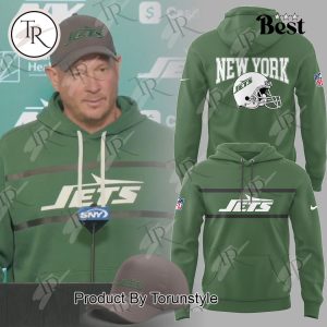 New York Jets NFL 2024 Gang Green Coach Robert Saleh Hoodie, Longpants, Cap