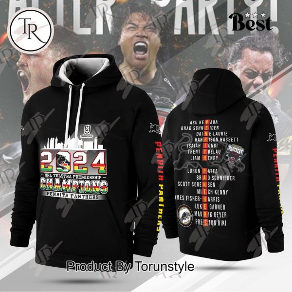 2024 NRL Telstra Premiership Champions Penrith Panthers Hoodie