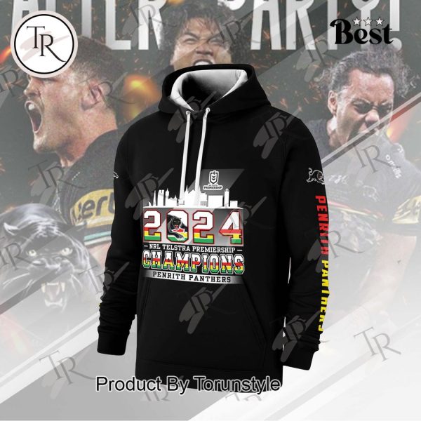 2024 NRL Telstra Premiership Champions Penrith Panthers Hoodie