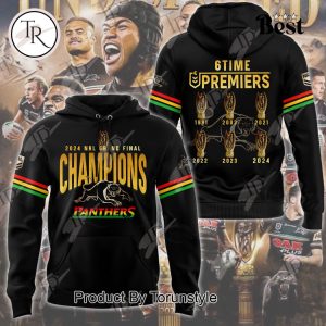 Penrith Panthers 6 Time Premiers Hoodie