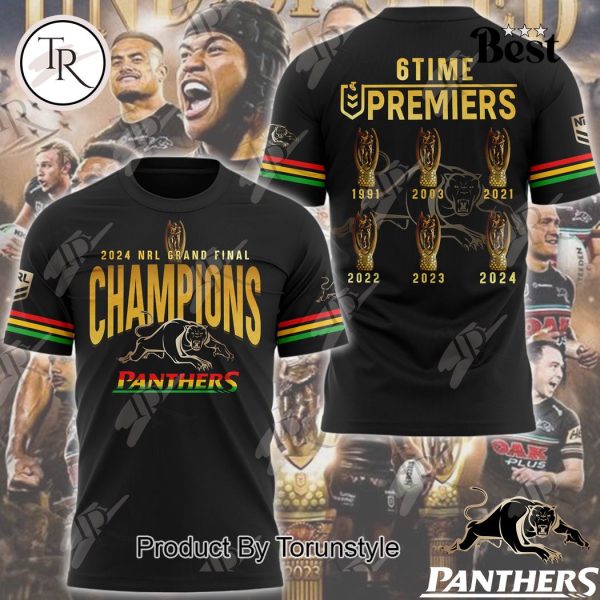 Penrith Panthers 6 Time Premiers Hoodie