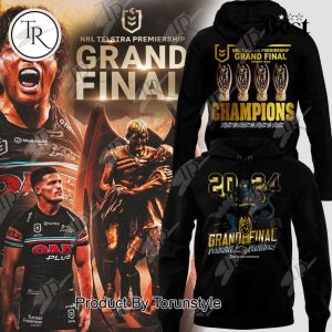 Penrith Panthers Grand Final Sydney 2024 Champions Back To Back To Back To Back Hoodie