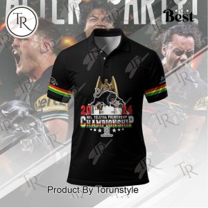 2024 NRL Telstra Premiership Championship Penrith Panthers Polo Shirt