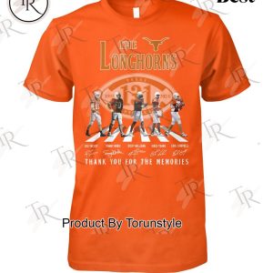 Texas Longhorns 131th Anniversary 1893-2024 Thank You For The Memories T-Shirt