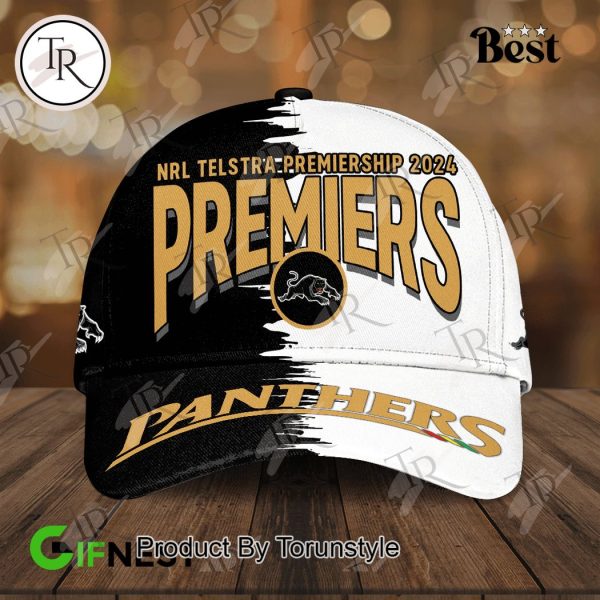 NRL Telstra Premiership 2024 Premiers Penrith Panthers Classic Cap