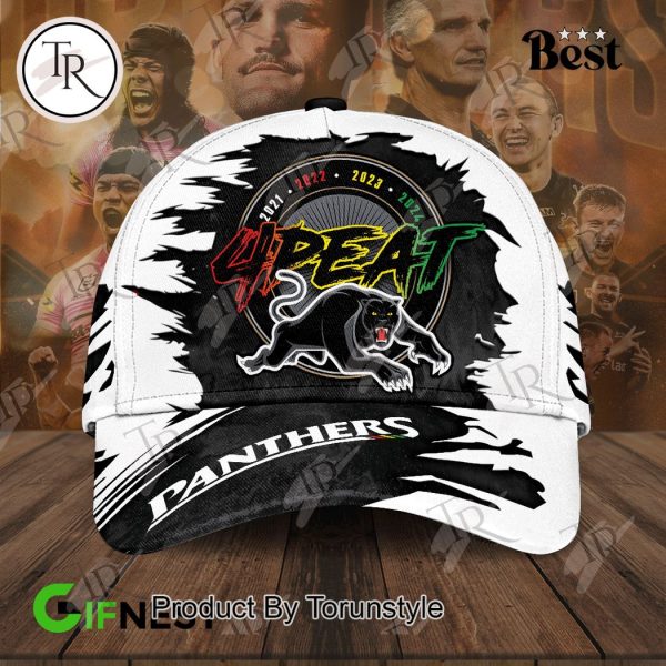 Penrith Panthers 4-Peat 2021 2022 2023 2024 Classic Cap