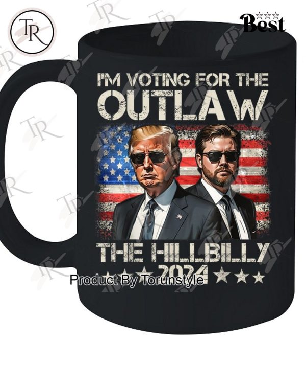 Trump Vintage I’m Voting For The Outlaw And The Hillbilly 2024 T-Shirt