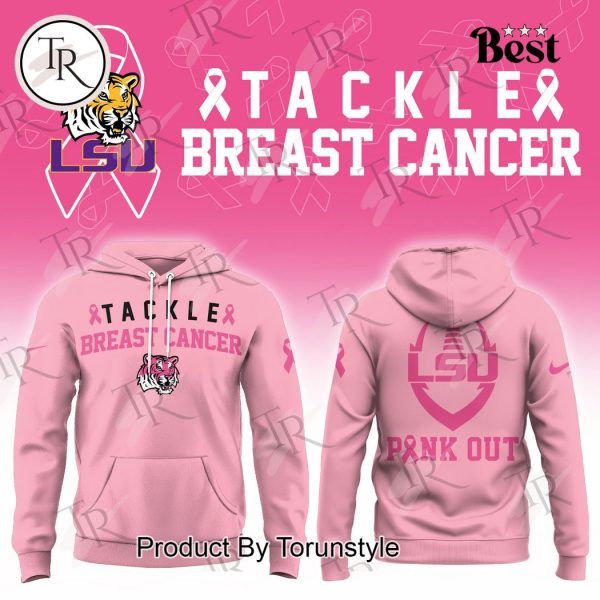 LSU Tigers Tackle Breast Cancer 2024 Hoodie