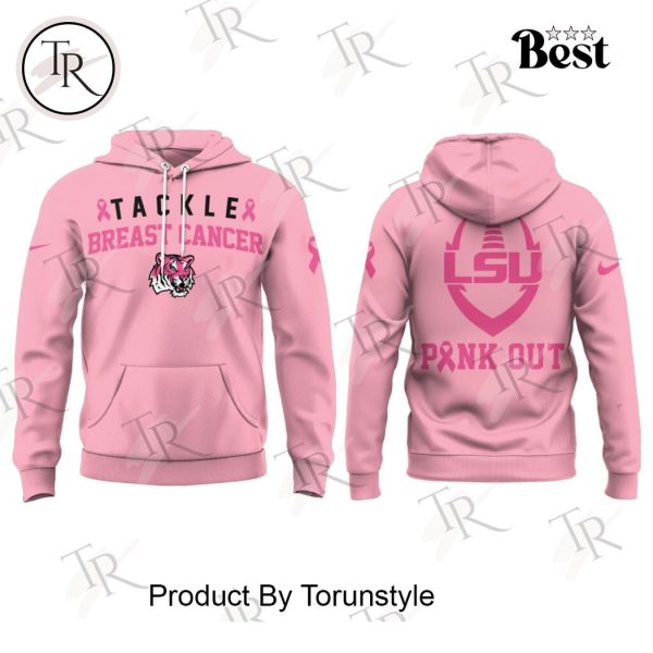 LSU Tigers Tackle Breast Cancer 2024 Hoodie