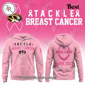 Missouri Tigers Tackle Breast Cancer 2024 Hoodie