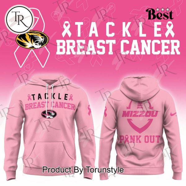 Missouri Tigers Tackle Breast Cancer 2024 Hoodie