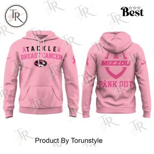 Missouri Tigers Tackle Breast Cancer 2024 Hoodie