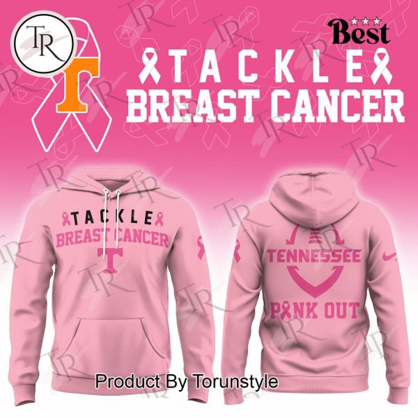 Tennessee Volunteers Tackle Breast Cancer 2024 Hoodie