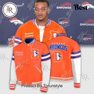 Denver Broncos New Season Baseball Jacket 2024