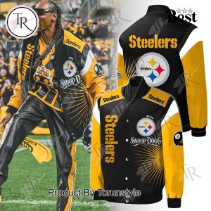 Snoop Dogg x Steelers Baseball Jacket