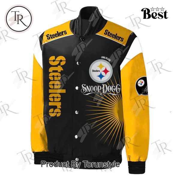 Snoop Dogg x Steelers Baseball Jacket