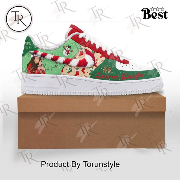 Lauren Daigle Merry Christmas Air Force 1 Sneakers