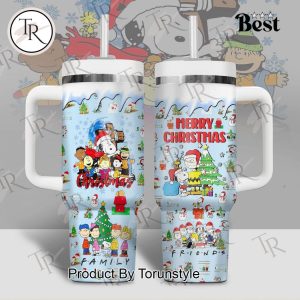 Snoopy Merry Christmas 40oz Tumbler