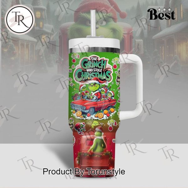 The Grinch Who Stole Christmas 40 Tumbler