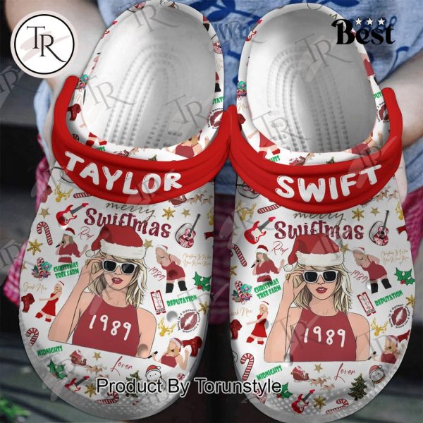 Taylor Swift Merry Swiftmas 1989 Crocs