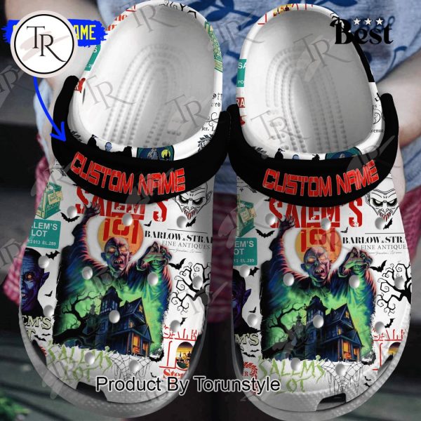 Custom Name Salem’s Lot Crocs