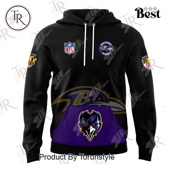 Baltimore Ravens Alternate Helmet Hoodie