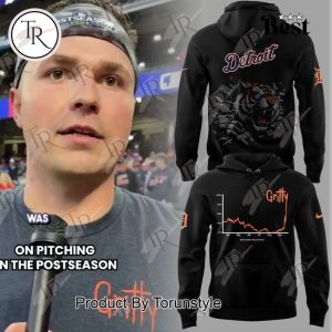 Tarik Skubal x Detroit Tigers Gritty 2024 Hoodie