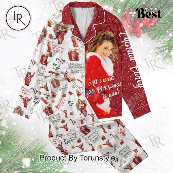 Mariah Carey All I Want For Christmas Is You Pajamas Set