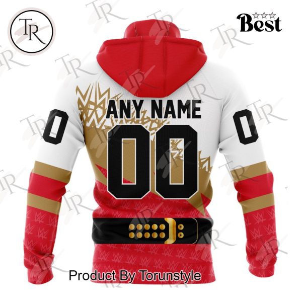 NHL Ottawa Senators Special WWE Design Hoodie