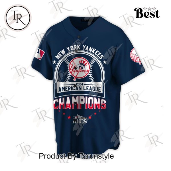 New York Yankees 2024 American League Champions Baseball Jersey