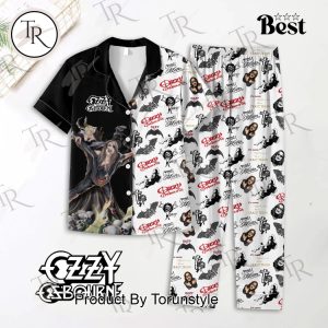 Ozzy Osbourne Crazy Train Pajamas Set