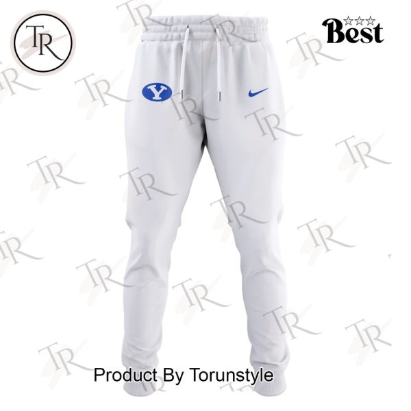 BYU Cougars Bowl Eligible Hoodie, Longpants, Cap – White