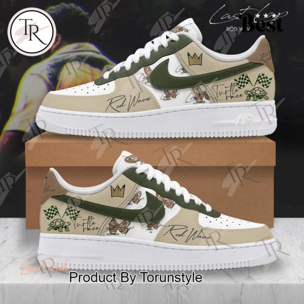 Rod Wave Last Lap Air Force 1 Sneakers