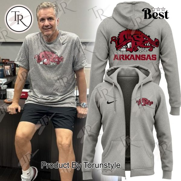 Coach Cal Arkansas Basketball Hoodie