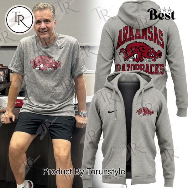 Coach John Calipari Arkansas Basketball Hoodie